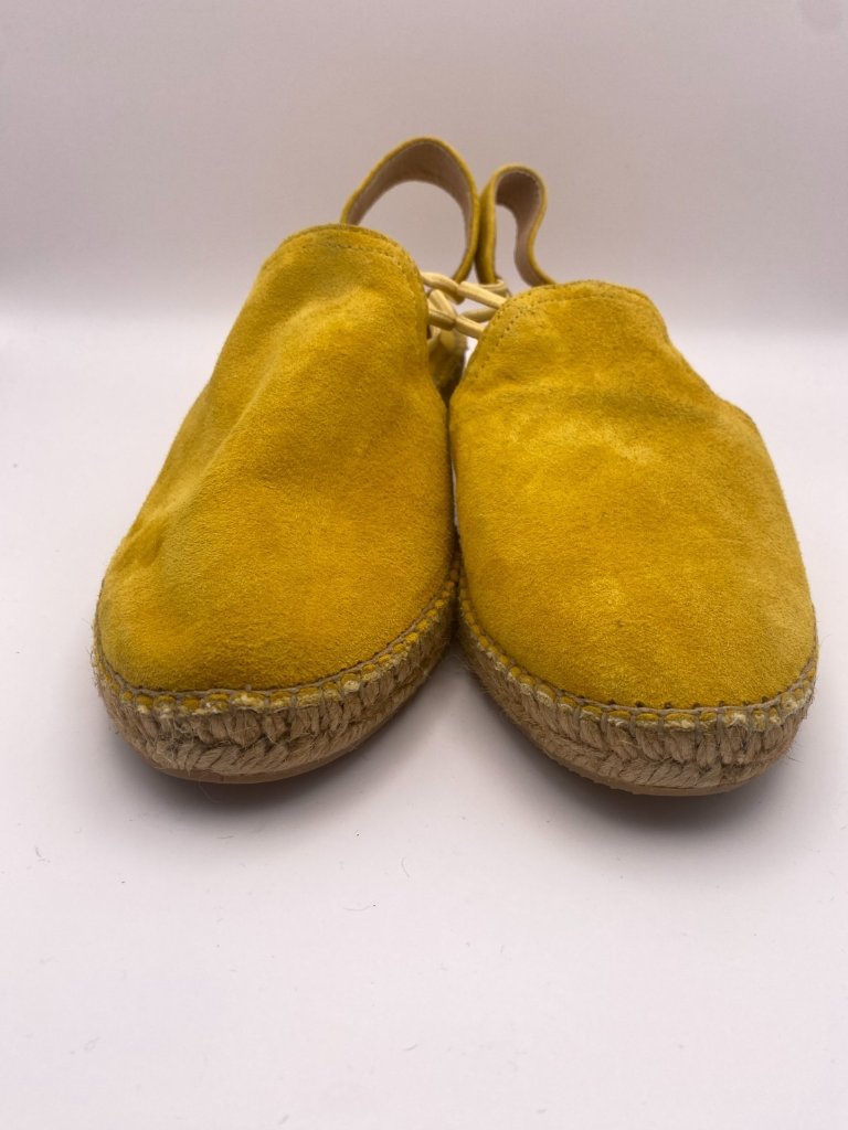 Toni Pons Womens Nuria Mustard Suede Espadrille Sandal Sz 11 — image 5 of 8